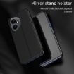 For Honor 400 Global Silver Mirror Flip Leather Phone Case with Holder - 2