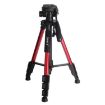 JMARY KP2234 Red Telescopic Aluminum Tripod for Camera & Phone - 1