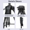 JMARY KP2234 Red Telescopic Aluminum Tripod for Camera & Phone - 3