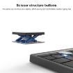 B099 Tablets Laptops 3-Mode Wireless Bluetooth Rechargeable Folding Keyboard - 5