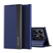 Xiaomi 14T Dark Blue Electroplated Leather Phone Case - 1