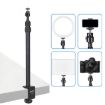 JMARY MT-49 LED Video Light Clip Stand Adjustable Desk Mount Clamp - 1