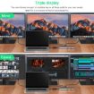 Wavlink UMD03 12-in-1 Type-C Hub Docking Station with Triple Display Adapter - 8