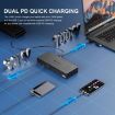 Wavlink UG69PD8 100W PD 18-in-1 Type-C Docking Station - UK Plug - 5