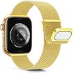 Apple Watch 8 45mm Gold Milan Magnetic Steel Mesh Band - 3