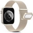 Apple Watch SE 2022 40mm Starlight Milan Magnetic Steel Mesh Band - 3