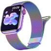 Apple Watch 7 45mm Milan Magnetic Steel Mesh Band (Color) - 1