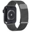 Apple Watch SE 40mm Gray Milan Double Magnetic Steel Mesh Band - 2