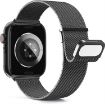 Apple Watch 5 44mm Gray Milan Double Magnetic Steel Mesh Band - 3