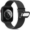 Apple Watch 3 38mm Black Milan Double Magnetic Steel Mesh Band - 3