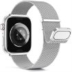 Apple Watch 2 42mm Silver Milan Double Magnetic Steel Mesh Band - 3