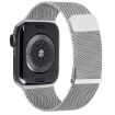 Apple Watch 42mm Silver Milan Double Magnetic Steel Mesh Band - 2
