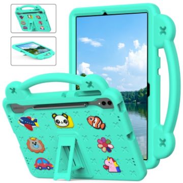 Samsung Galaxy Tab S9+ 12.4" X810 Kids Shockproof Case Mint Green - 1