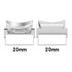 Samsung Galaxy Watch6/6 Classic 20mm Rose Gold Metal Band Connector - 3