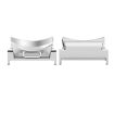 Samsung Galaxy Watch6/6 Classic 22mm Metal Band Connector Silver - 1