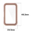 For Keep B4 Lite Pink Watch Case + 9H Tempered Film Protection - 7