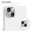 iPhone 15/15 Plus Green Camera Lens Protector - ENKAY Hat-Prince Blink Diamond - 5
