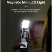 VLOGLITE W42 Magnetic Mini LED Fill Light for Laptop & Phone, Rechargeable - 3