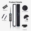 VLOGLITE WS66 LED Webcam Streaming Lights with Tripod for Video Conference - 6