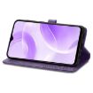 Ulefone Note 15 Purple Mandala Flower Embossed Leather Phone Case - 4