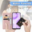 Ulefone Note 15 Purple Mandala Flower Embossed Leather Phone Case - 5