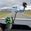 Universal Truck Bus Dashboard Phone Holder - Flexible Suction Cup (Black) - 7