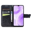 Ulefone Note 15 Black Leather Case - Butterfly Love Flower Embossed - 3