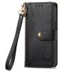 Xiaomi 14 Ultra Black Leather Phone Case with Zipper Lanyard - 2