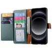 Xiaomi 14 Ultra Green Leather Phone Case with Zipper Lanyard - 3