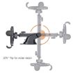 D33 Car Phone Holder - Air Vent Clip & Suction Cup Base, Gravity Sensing - 3