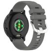 Garmin Forerunner 265S Gray Silicone Watch Band with Silver Buckle - 2