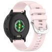 Garmin Forerunner 255S Music/255S Pink Silicone Watch Band Silver Buckle - 2