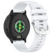 Garmin Forerunner 255S Music/255S White Silicone Watch Band Silver Buckle - 2