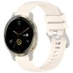 Garmin Venu 2S Silicone Watch Band - Liquid Glossy Silver Buckle - 1