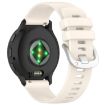 Garmin Venu 2S Silicone Watch Band - Liquid Glossy Silver Buckle - 2