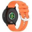Garmin Vivoactive 4S Orange Silicone Watch Band with Silver Buckle - 2