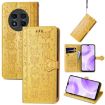 Ulefone Note 15 Yellow Cat & Dog Embossed Leather Phone Case - 1