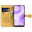 Ulefone Note 15 Yellow Cat & Dog Embossed Leather Phone Case - 3