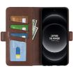 Xiaomi 14 Ultra Brown Leather Flip Case with Dual-Side Magnetic Buckle - 4
