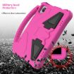 Blackview Tab 70 WiFi 2023 EVA Shockproof Case with Holder - Rose Red - 4