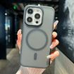 iPhone 16 Pro Max Black Transparent TPU Hybrid PC Magsafe Case - 1
