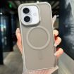 iPhone 16 Plus Grey Transparent TPU Hybrid PC Magsafe Case - 1