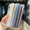 iPhone 17 Pro Max Blue Transparent TPU Hybrid PC Magsafe Case - 2