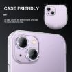 iPhone 15/15 Plus ENKAY AR Anti-reflection Pink Camera Lens Glass Film - 6