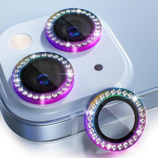 ENKAY AR Anti-reflection Camera Lens Glass for iPhone 15/15 Plus - 1