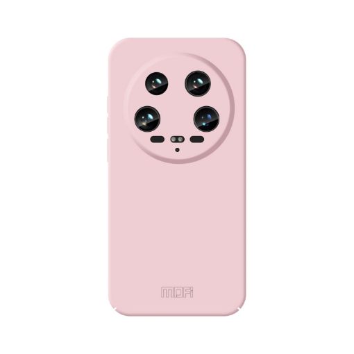 Xiaomi 14 Ultra MOFI Qin Series Pink PC Phone Case - Skin Feel Cover - 1