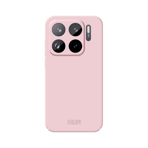 Xiaomi 15s Pro MOFI Qin Series Pink PC Phone Case - Skin Feel, All-Inclusive - 1