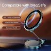 G118 1080 Rotating Magnetic Phone Holder Car Mount - Grey - 2