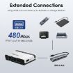 WAVLINK NU516U1 USB2.0 Wireless Printer Server 10/100Mbps LAN WiFi EU Plug - 5