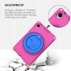 TCL Tab 8 LE/WiFi 2023 EVA Hybrid Shockproof Case - Rose Red - 6